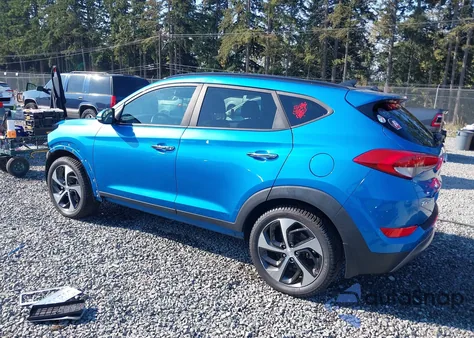 2016 Hyundai Tucson Limited from USA, damaged, VIN KM8J3CA21GU221649